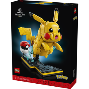 Lego Pokemon Pikachu and Poke Ball